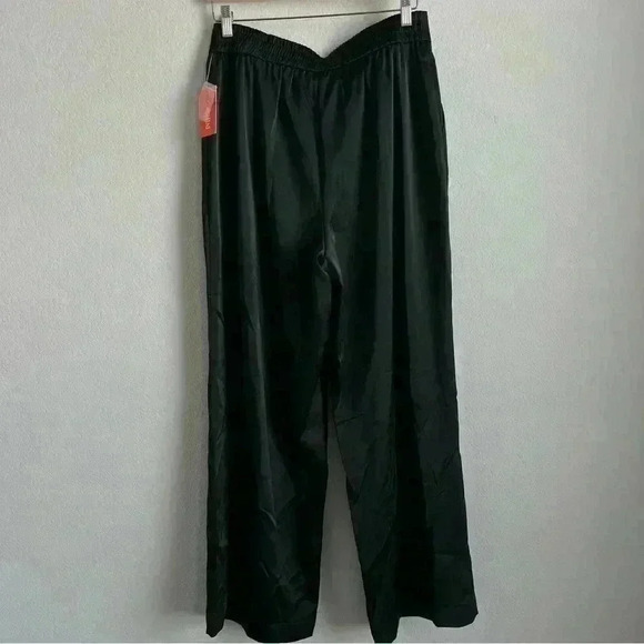 Intempo Black Wide Leg Elastic Pants Size Large NWT - Picture 8 of 12